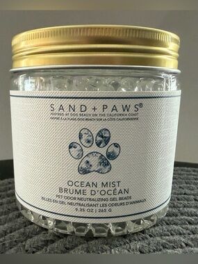 ✨NWT✨ SAND+Paws: Odor Neutralizing Gel Beads -Ocean Mist